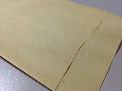 封筒 長3 クラフト封筒 ＯＫクラフト 50g 1000枚 紙が薄いタイプです